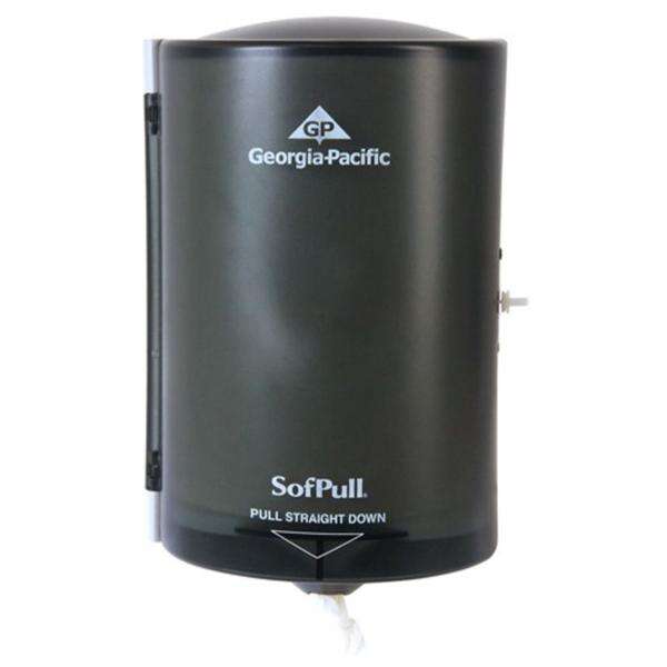 Towel Dispenser Automatic SofPull Translucent Smoke Ea